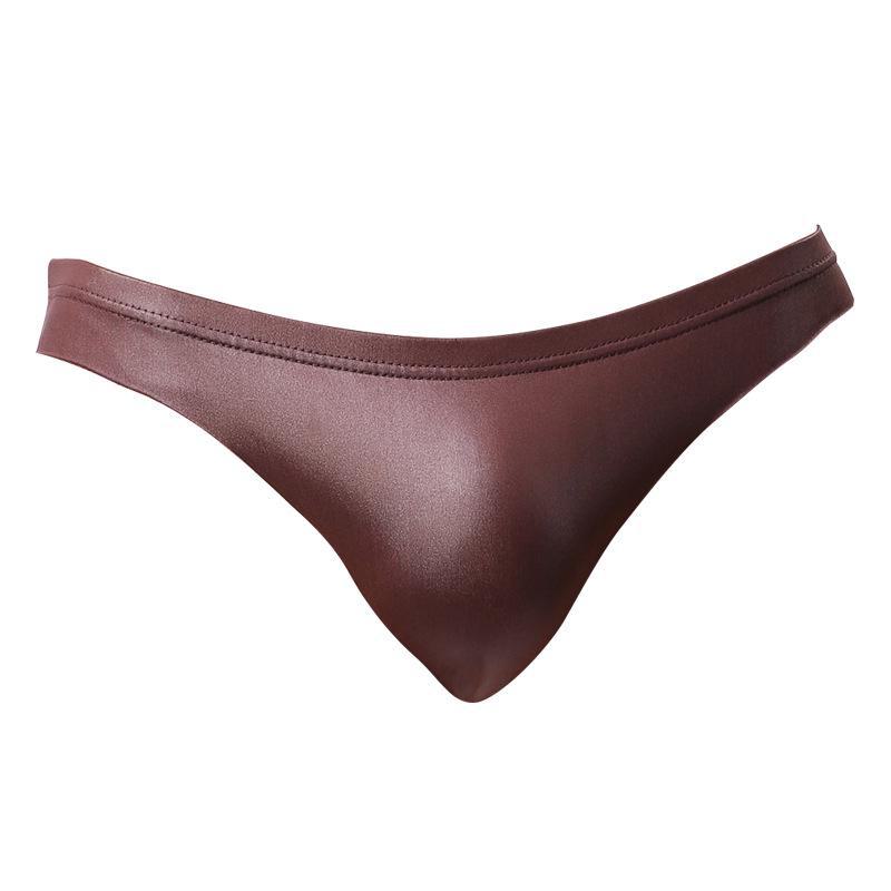 Sexy Lederslips für Herren in europäischen Größen – geschmeidige und spaßige Performance mit lockerem Bund 