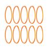 Pack Of 10 Sewing Machine Belts MB360 Motor Belts Plastic Texture Replacement Belts for Vintage Home Sewing Machines