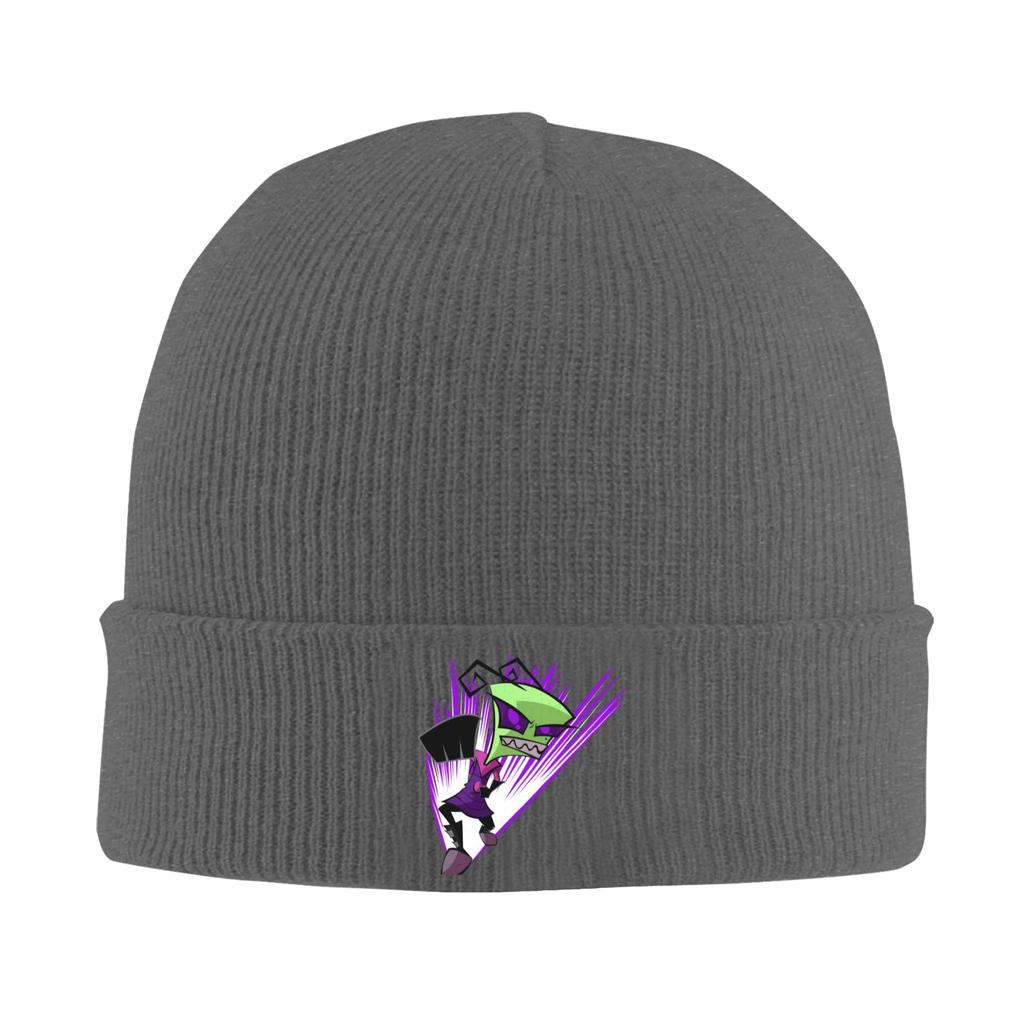 Invaders Zims Beanie Hats  Bonnet Hats Men Women Unisex Vintage Outdoor Sport Skullies Beanies Spring Printed Head Wrap Caps