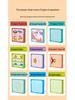 Double-Sided Wooden Magnetic Puzzle & Drawing Board: Tangram & Geometric Building Blocks for Kids' Education