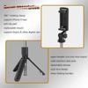 Selfie Stick Tripod S03 Extendable Stick Mini Tripod With Detachable Remote For Smart Phones Selfie Phone Holder for iPhone IOS Android