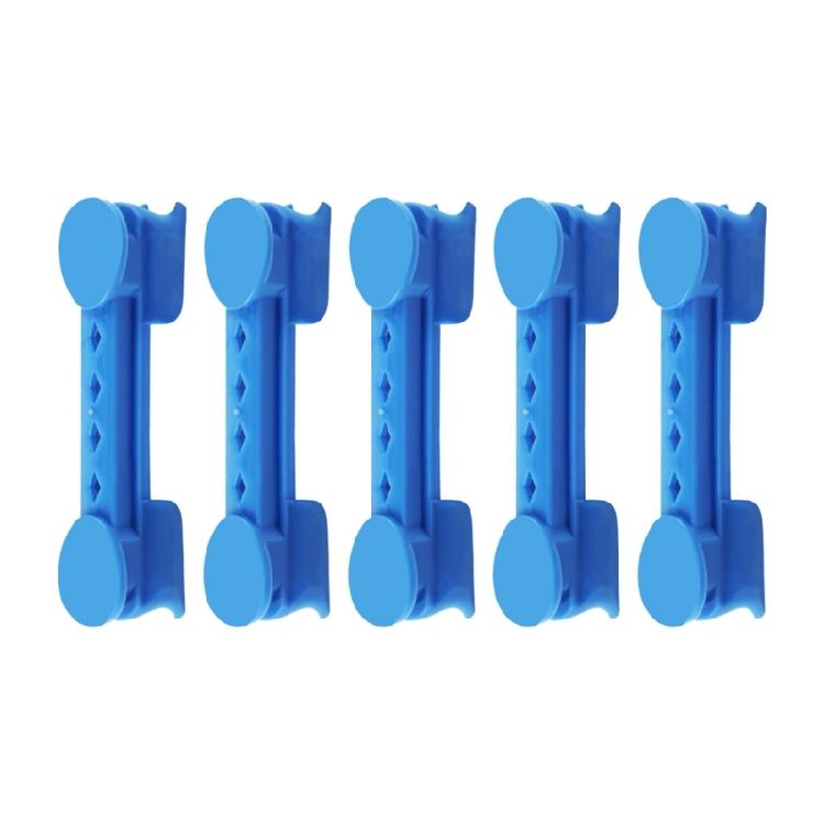 5Pcs Universal Fishing Line Spooling Tool Portable Plastic Fishing Coiling Clip Plate Fishing Line Winding Board