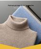Cashmere 2025 Men's High Neck Solid Color Pullover Sweater - Autumn/Winter Collection