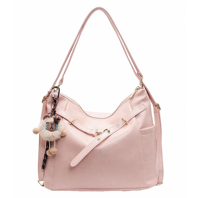 Retro tote bag women's new trendy fashion high-end shoulder bag large capacity commuter multi-purpose backpack