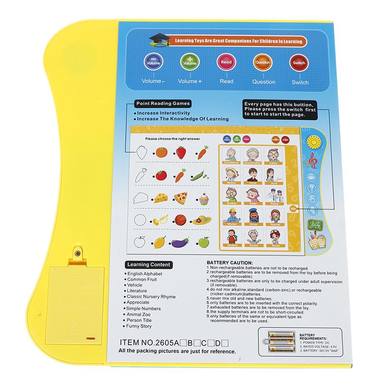 English Reading Learning Book With Smart Logic Pen Educational Toys For Kids