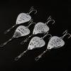 5Pcs 9.5CM/12G Spinner Blade Lure with Hook Metal Rotating Sequin Spinner Bait Saltwater Freshwater Trout Perch Pike Bass Fishing Accessories