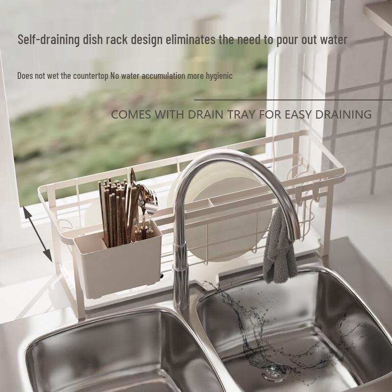Kitchen Sink Dish Drying Storage Rack