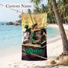 Grand Theft Auto Custom Name Printed Beach Towel Personalized Soft Towel For Swimming Beach Travel