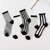 5 Pairs Women Ladies Socks Fashion Sheer Mesh Glass Silk Socks Ultrathin Transparent Crystal Lace Fabulous Elastic Summer Ankle