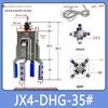 Robotic Arm with Four-Jaw Detection Gripper, Strong Mini Pneumatic Clamp Mini-DHVG Series