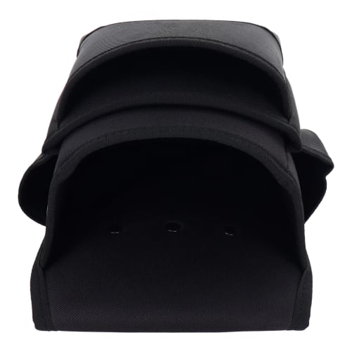 Sankyo Corporation DBLTACT 3-Drawer Waist Pouch, Large, Black, DT-03-BK