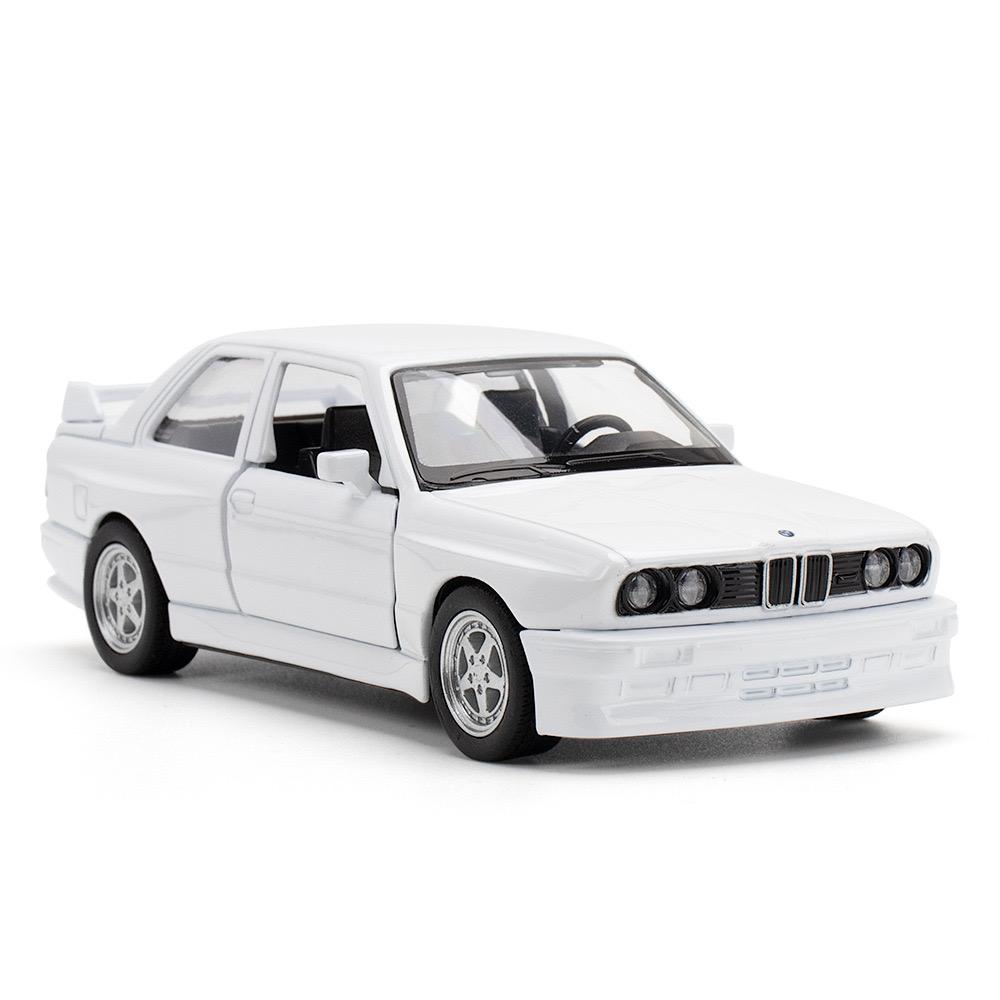 1:36 Scale BMW M3 1987 Alloy Diecast Cars Model Toy High Simulation Metal Body Doors Opened Pull Back Vehicles For Childrens Gi