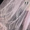 Glitter Sequin Lace Fabric Iron Bronzing Wave Pattern Polyester Material Bridal Wedding Party Evening Dress Fabric DIY Textile