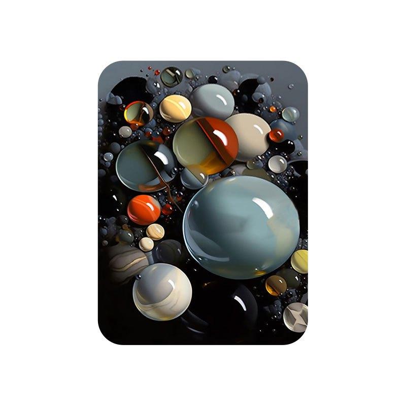 1pc of Bathroom Mat with A Pebble Pattern, Quickly Absorbs Water, Suitable for Bathrooms, Washrooms, and Home Decoration.