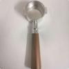 51mm Bottomless Portafilter Easy to Clean 51mm 3-Prong Coffee Handle Uncovered Portafilter Rust Resistant Espresso Group Handle