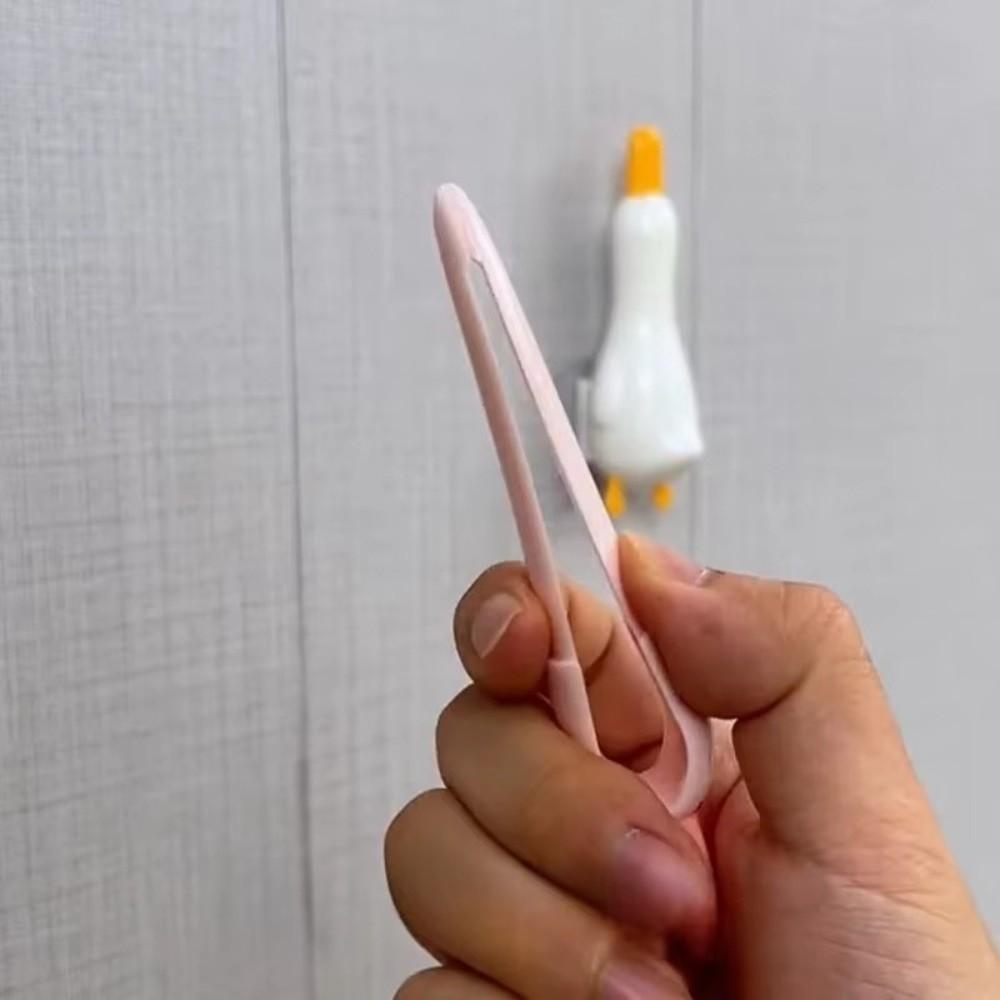 Cartoon Drain Cleaner Plastic Garbage Clip Plumbing Tool Stain Remover Tool  Shower Drains