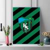 Green Shield Emblem 100% Round Full Drill 5D DIY Diamond Painting Embroidery Cross Stitch Rhinestone Decor
