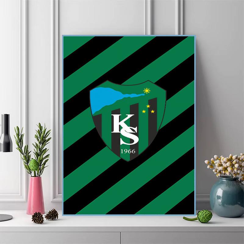 Green Shield Emblem 100% Round Full Drill 5D DIY Diamond Painting Embroidery Cross Stitch Rhinestone Decor