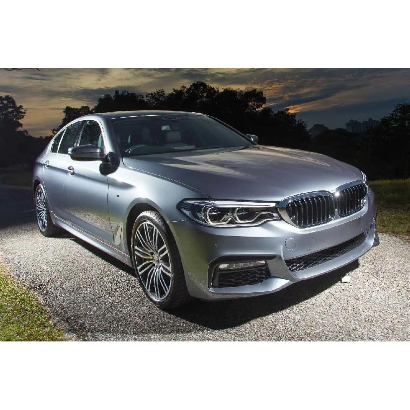 Car Glass HeadLamp Lens Caps Lampshade Shell For BMW 5 Series G30 G38 2018 2019 2020 Headlight Cover Automobiles Accessories