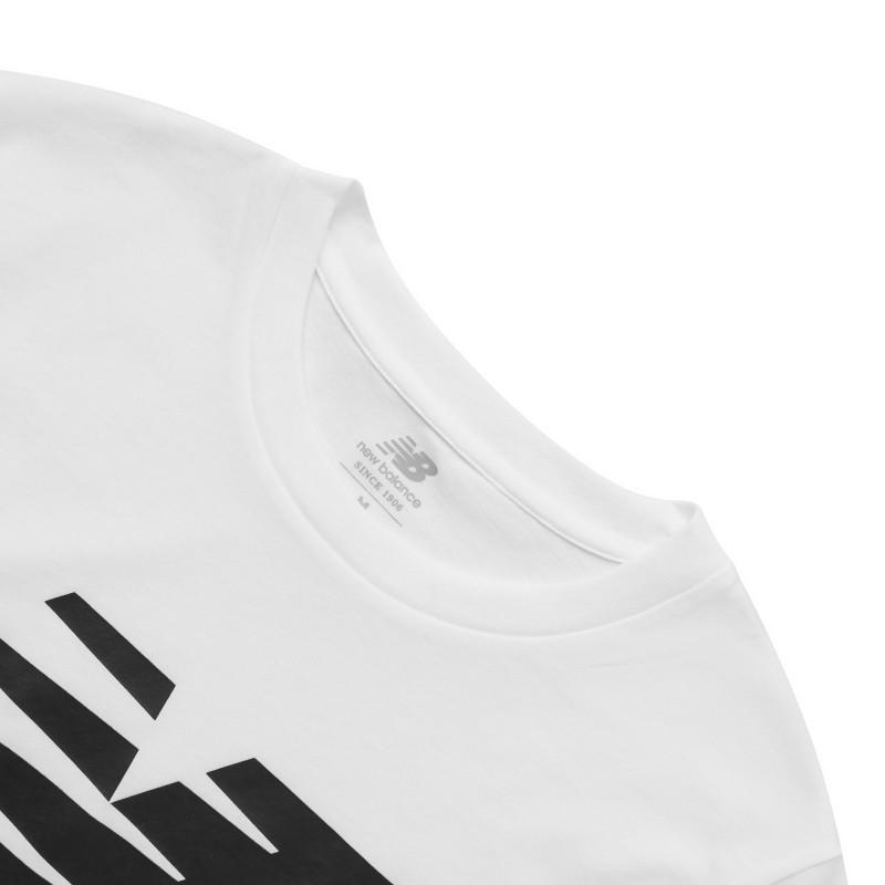 New Balance T Shirt Men's White MT01984-WT