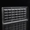 Home Chocolate Bar Mold Clear Resuable 56 Grids Designed Candy Jelly Food Baking Pastry Maker Mold Accessories For Home Kitchen