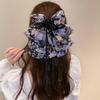 Korean sweet Style Hair Clip Temperament Big Bow Hair Clamp For Women Girl Elegant Tie Hair Hair Catch Fashion Hair Accessories