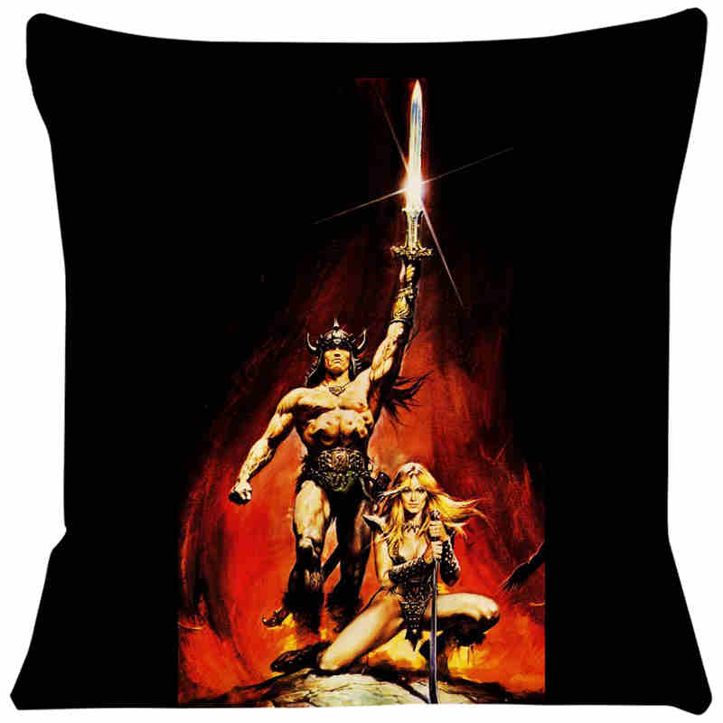 Conan The Destroyer Cushion Cover Living Room Stills Pillow Pillowcase Home Decorative Cushions For Sofa Pillow Cover 238