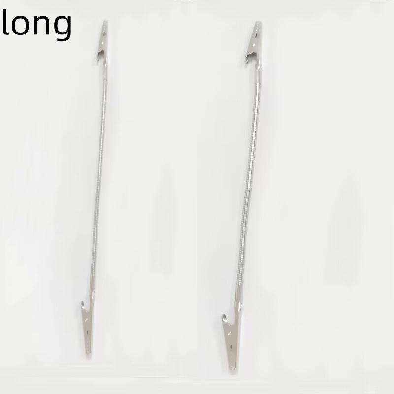 

3/6pcs, double headed metal clip, crocodile mosquito coil clip, bendable advertising label clip, clip for Aromatic metal clip