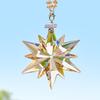 Creative Snowflake Hanging Ornament for Car Interior - Crystal Sunlight Catcher Decoration