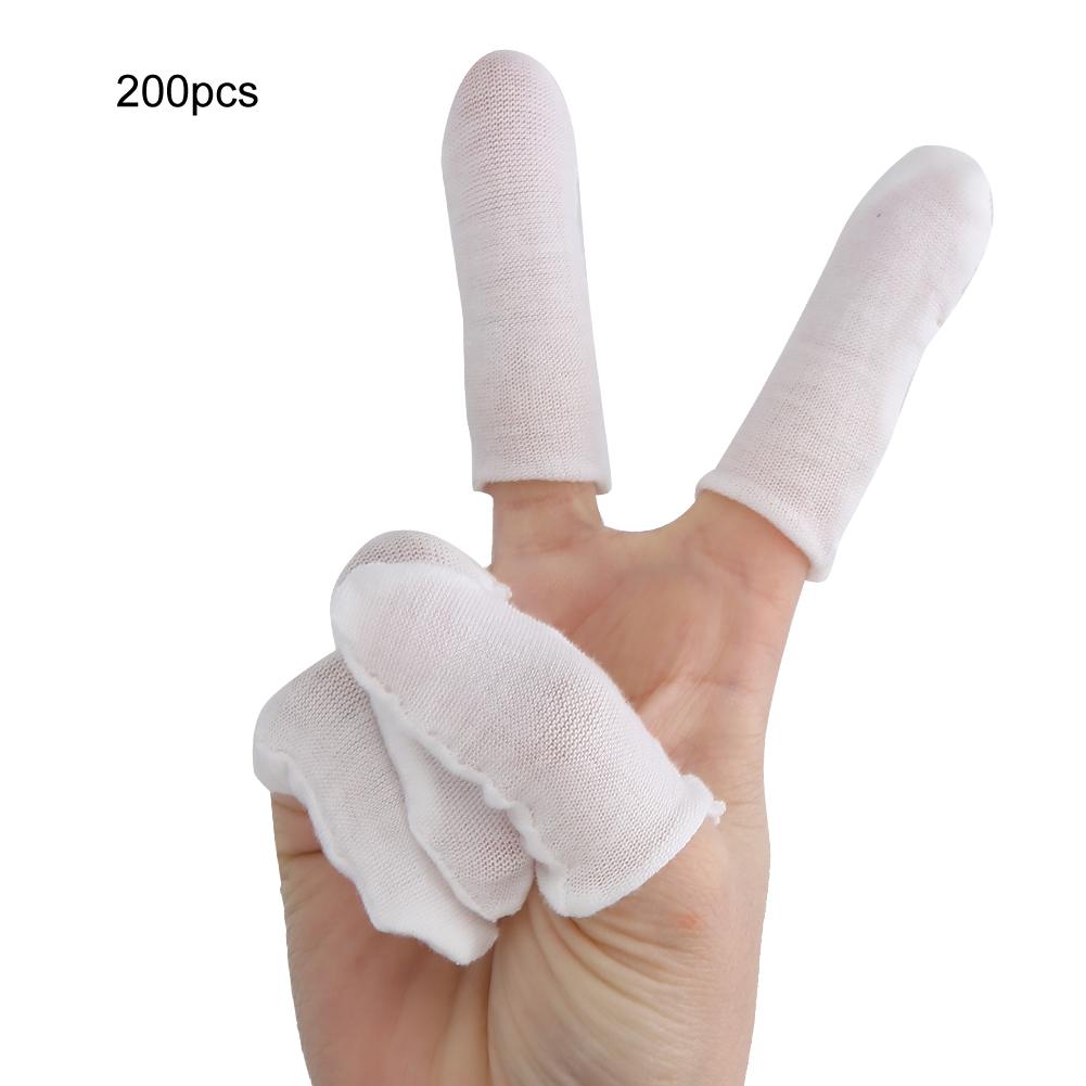 Cloth Thimber Finger Stall Guard Soft Finger Cover Protector Handcraft Tool Accessory