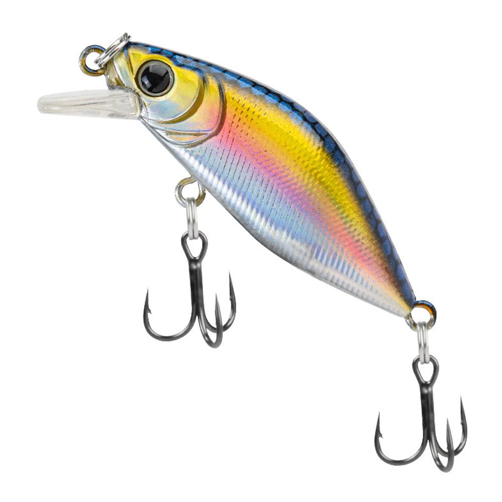 Micro Fishing Lures 4.5g 5CM Mini Minnow Lure Sinking Stream Fishing Artificial Hard Bait For Sea Bass Trout Fishing Accessories