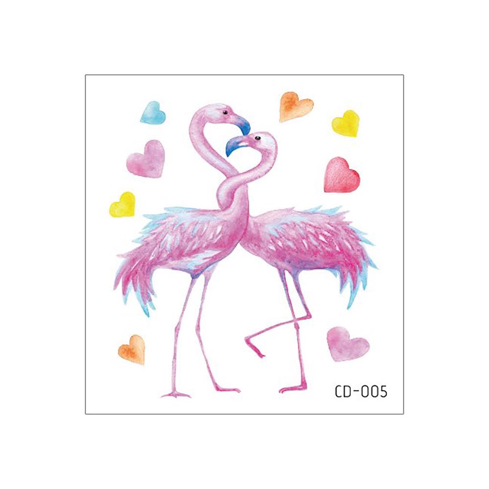 Waterproof Temporary Tattoos for Kids - Flamingo & Unicorn Designs