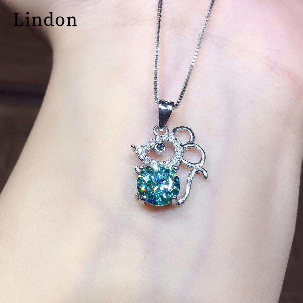 

Женское ожерелье Lindon, кулон из медного сплава, циркон, модный подарок