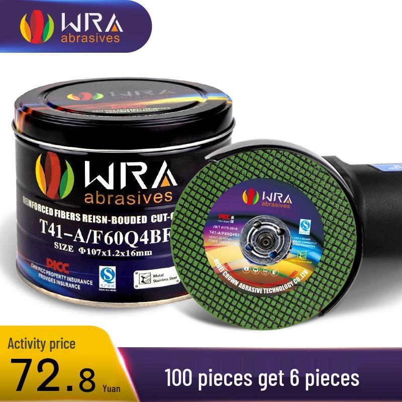 Ultra-Thin Stainless Steel Cutting Disc for Angle Grinder - 100mm Grinding & Polishing Wheel Saw Blade