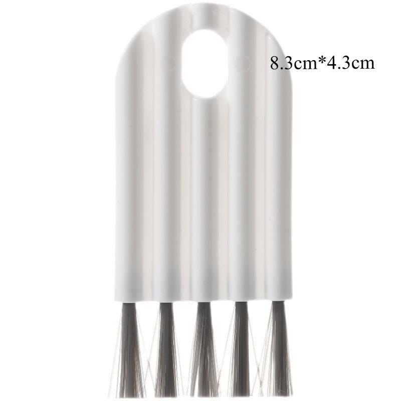 

Многофункциональная гибкая щетка для чистки чашек, щетка для чистки сосок и бутылок, бытовая мягкая щетина, кухонный инструмент белый
