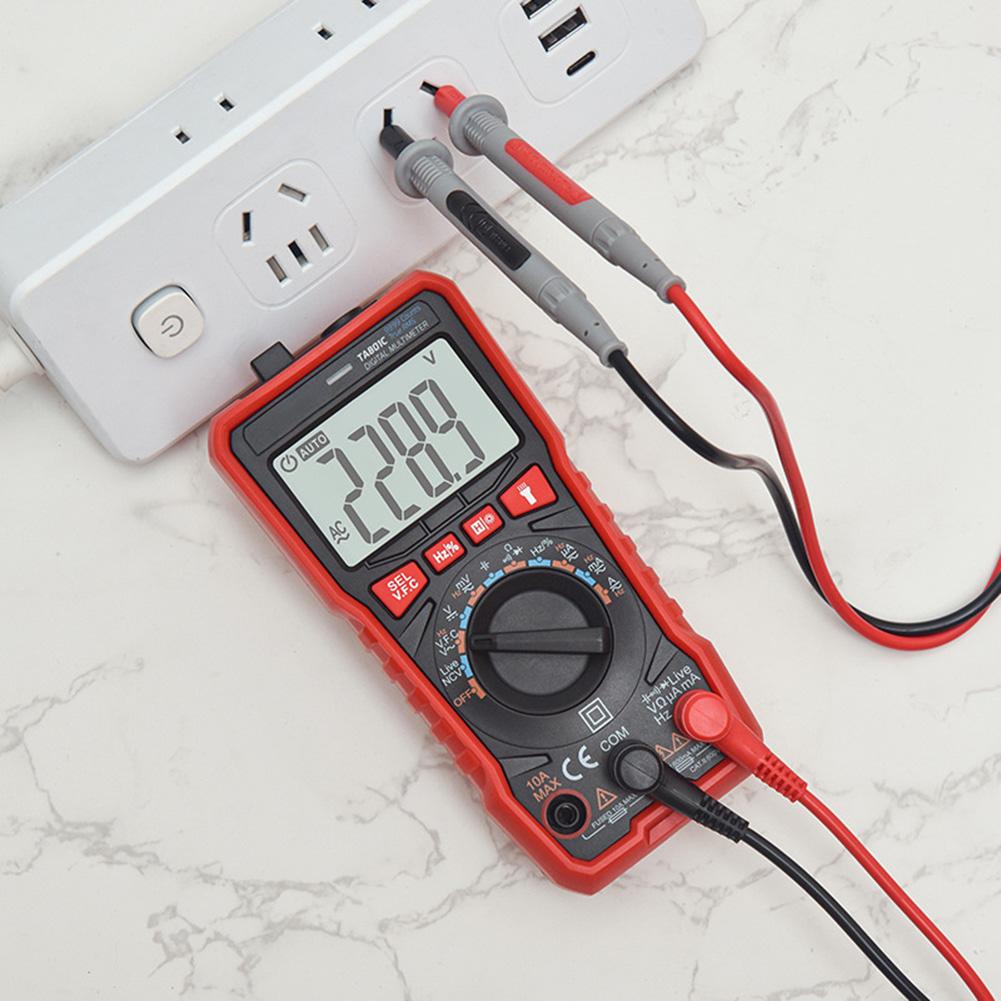 Auto Ranging Digital Multimeter True RMS 9999 Counts AC DC Voltage Current Multimeter NCV Detection Measurement Tools