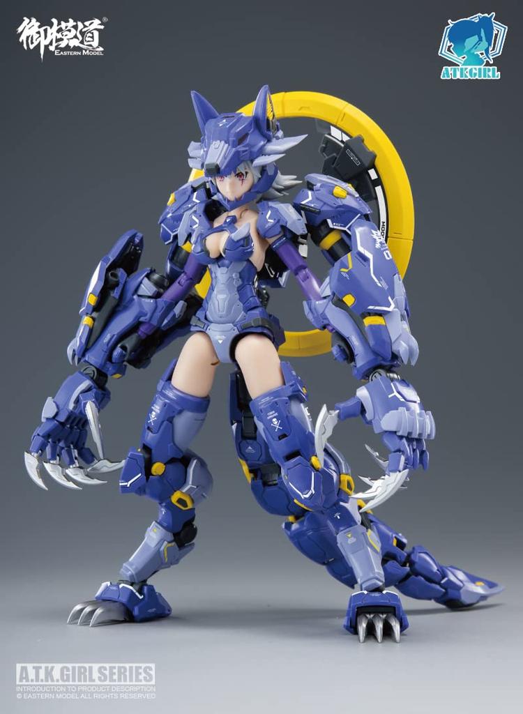 Eastern Model Girl Fenrir Scale PVC ABS Assembled Plastic Model A.T.K. 1/12 &