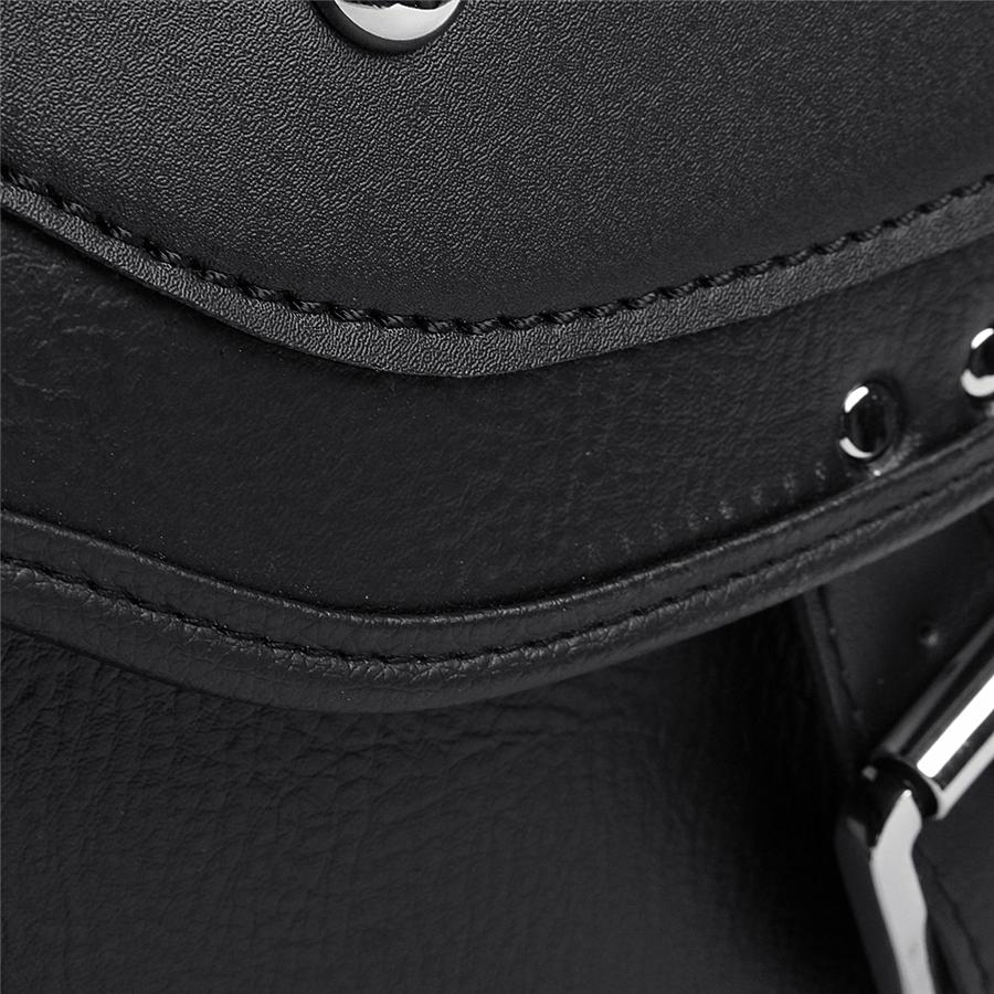 2pcs PU Leather Saddlebags Universal for Harley Honda Suzuki Yamaha
