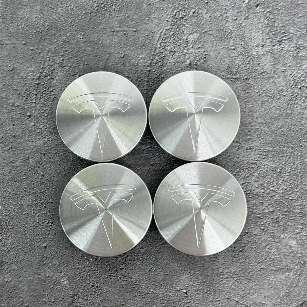 TBQW4 4PCS 56MM GR Sport Wheel Center Hub Caps - Tesla Model 3/Y/X/S Emblem Rims Cover, Durable ABS Car Accessories"