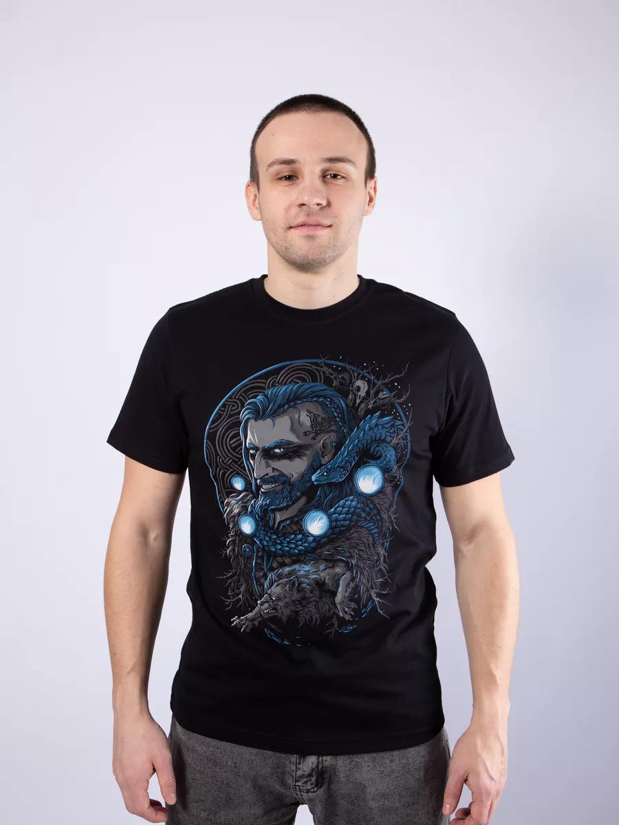T-shirt with Kamaz Voennyy print L