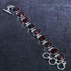Smoky Topaz Gemstone Handmade 925 Sterling Silver Bracelet 7-8" I4N84