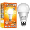 Motion Sensor LED Bulb, E26 Base, 60W Equivalent, Automatic OnOff, BrightnessDarkness, for Radar Detectors, Prevents Forgetting To Turn It Off,