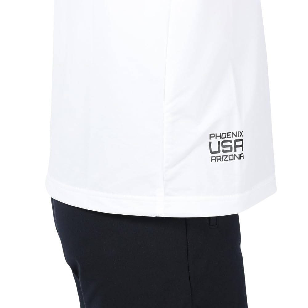 Ping Apparel Women's Water-Repellent High-Neck Shirt (Water Repellent: Highly Water-Repellent with Drawcord) / Golf / 622-4120300 030_White, Medium