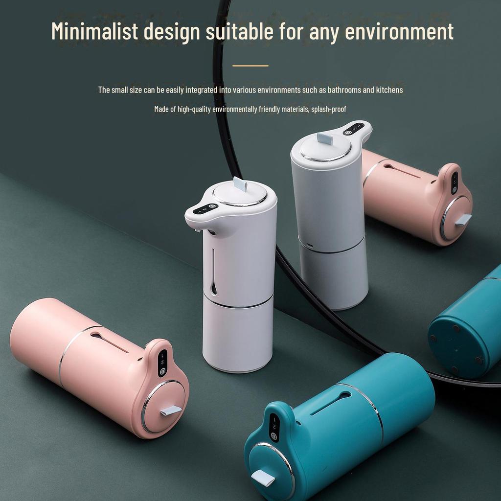 Rechargeable Smart Foam Soap Dispenser for Hands and Mobile Devices