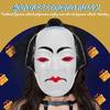 Toyvian Maske im japanischen Stil Samurai Okame Kabuki Japanischer Unterhaltungskünstler Kostüm Traditionelles Cosplay Festival Halloween Schul-Kulturparty