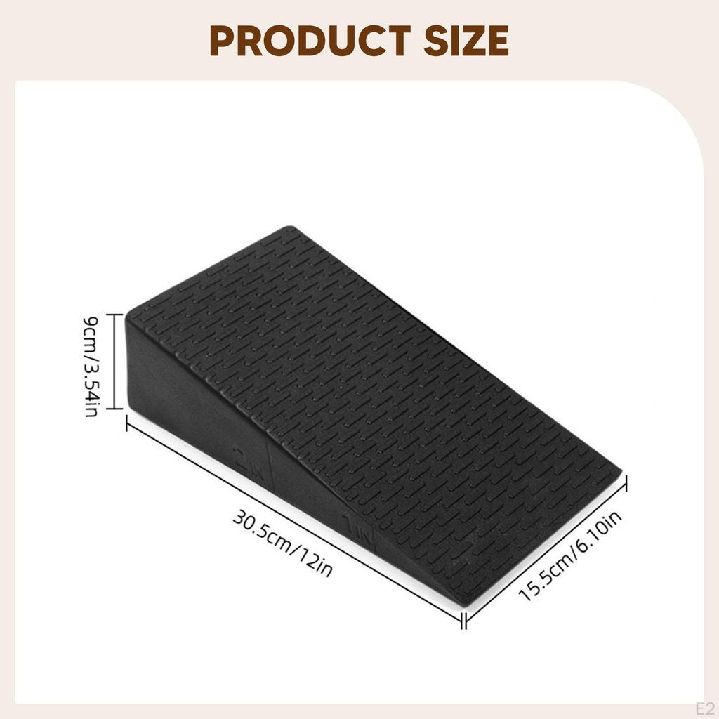 EVA Foam Wedge Block Anti Slip Calf Raises Training Equipment Squat Ramp Fitness Professional Slant