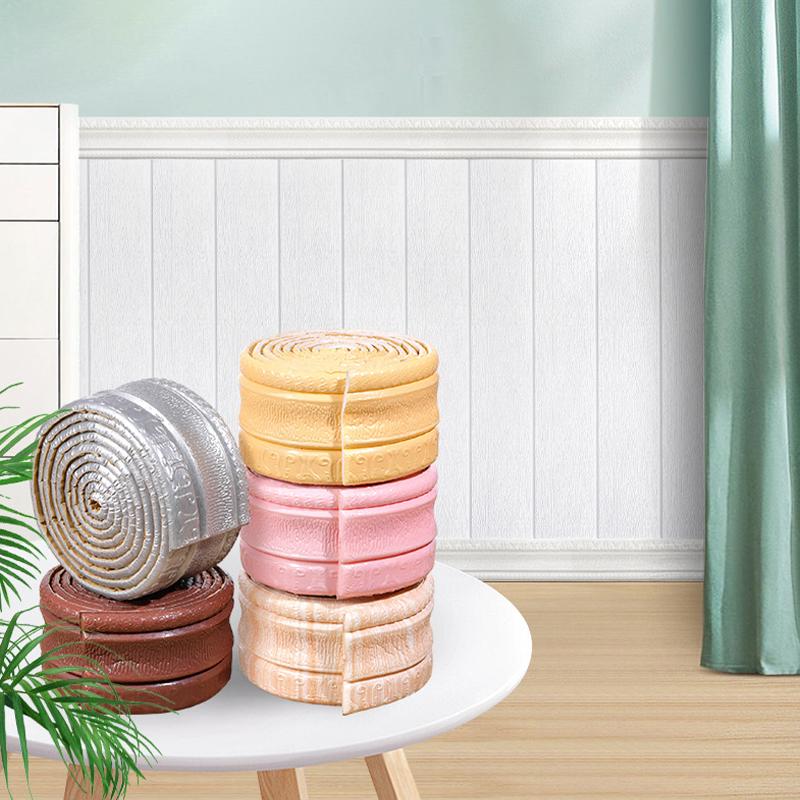 Waterproof And Impact-Resistant Edge Banding For Background Walls Living Room Decorations, And Wall Stickers