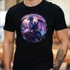 Unisexs Magical Dragon Being Motif Cotton Tshirt Size Xs To 5xl