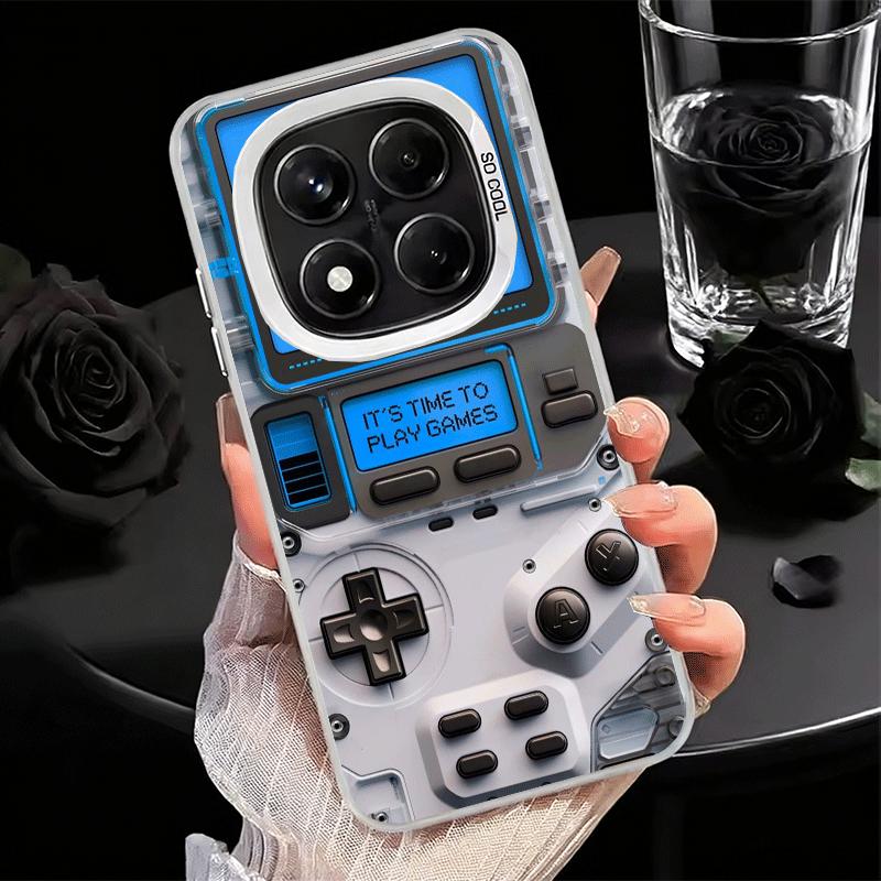Game Console Fashion Boy Soft Phone Case for Xiaomi Redmi Note 13 14 15 Pro Plus 12S 12 11S 11 11T 10S 10 Shockproof Cover Back