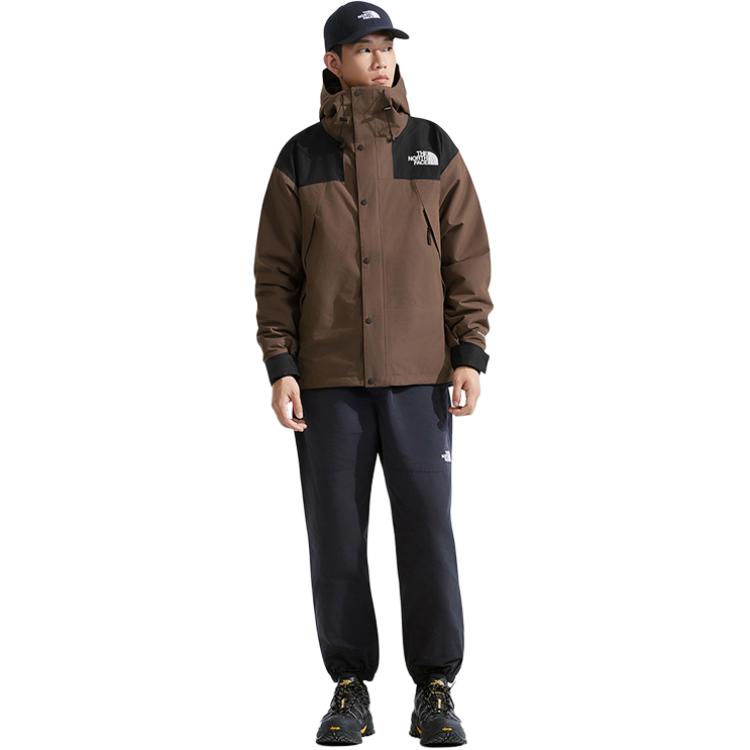The North Face Urban Exploration Wasserdicht, Winddicht und Abriebfest Windjacke Herren Rauchbraun NF0A88XF-5EX